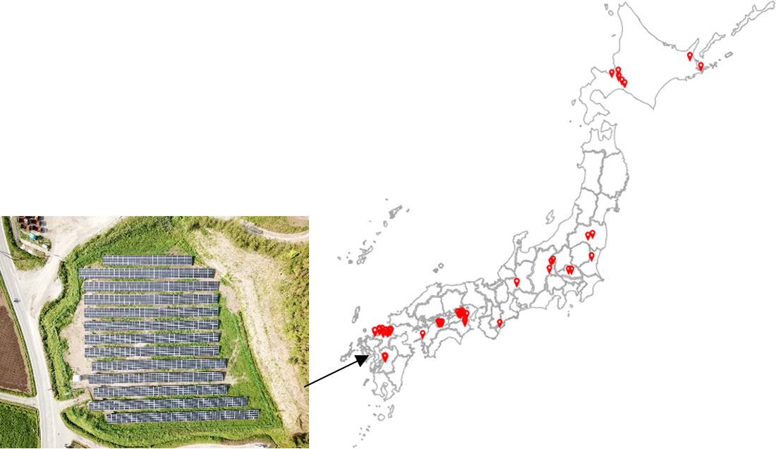 熊本県熊本市南区城南町鰐瀬太陽光発電所