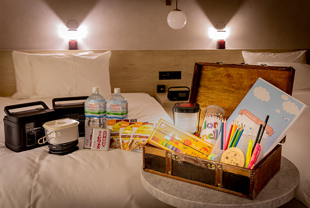 HOTEL THE LEBEN OSAKA 「防災体験 Missionプラン」