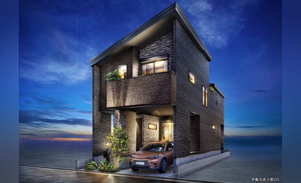 LEBEN Platz Nishi-Kasai V. Exterior completion forecast CG.png